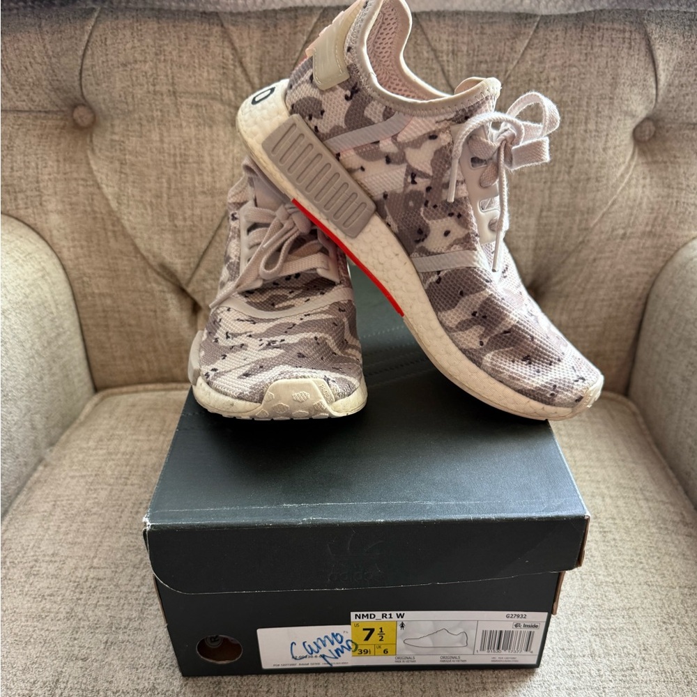 Adidas NMD R1 Camo Sneakers